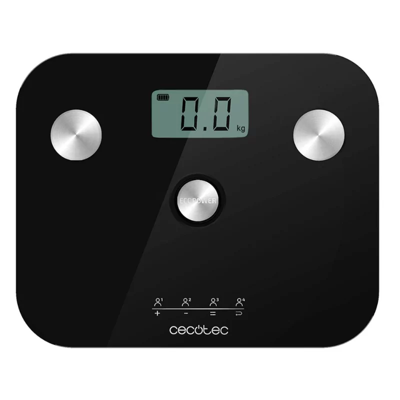 Balança Digital para Casa de Banho Cecotec Ecopower 10100 Full Healthy Lcd 180kg - Preto|Cecotec|8435484042536 Balança Digital para Casa de Banho Cecotec Ecopower 10100 Full Healthy Lcd 180kg - Preto|Cecotec|8435484042536