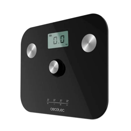 Balança Digital para Casa de Banho Cecotec Ecopower 10100 Full Healthy Lcd 180kg - Preto|Cecotec|8435484042536