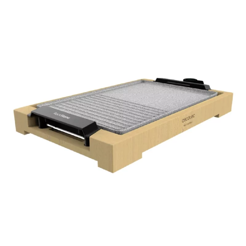 Grelhador Cecotec Tasty&Grill 2000 Bamboo Mixstone 2000W|Cecotec|8435484030915 Grelhador Cecotec Tasty&Grill 2000 Bamboo Mixstone 2000W|Cecotec|8435484030915
