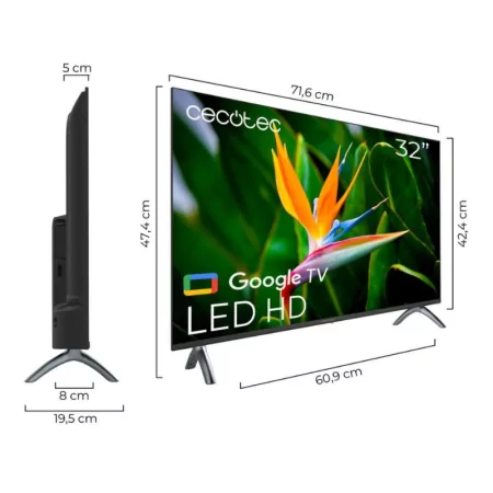 Smart TV Cecotec 32" 00985 - (LED - HD - 81,3 cm - E)