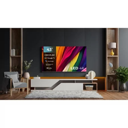 TELEVISION LED DE 43 CECOTEC 4K UHD GOOGLE TV HDMI USB GOOG...