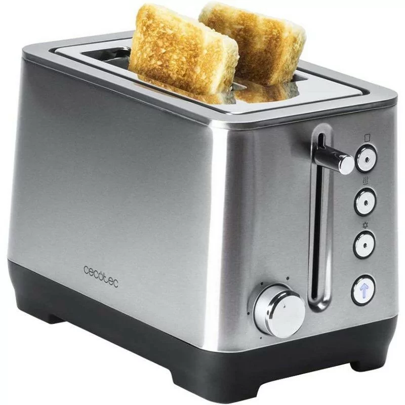 Torradeira Cecotec - ( 1000 W - Inox ) - BigToast Double|Cecotec|8435484030847 Torradeira Cecotec - ( 1000 W - Inox ) - BigToast Double|Cecotec|8435484030847