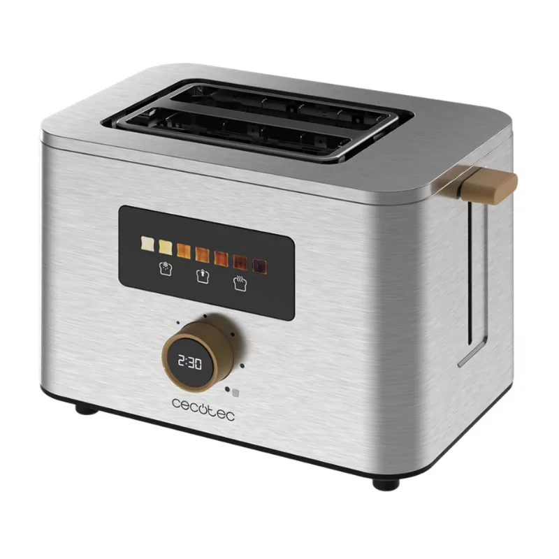 Torradeira vertical - 950 W - Ecrã tátil - Touch&Toast Double|Cecotec|8435484048439 Torradeira vertical - 950 W - Ecrã tátil - Touch&Toast Double|Cecotec|8435484048439