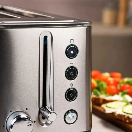 Tostador cecotec bigtoast double/ 1000w/ plata