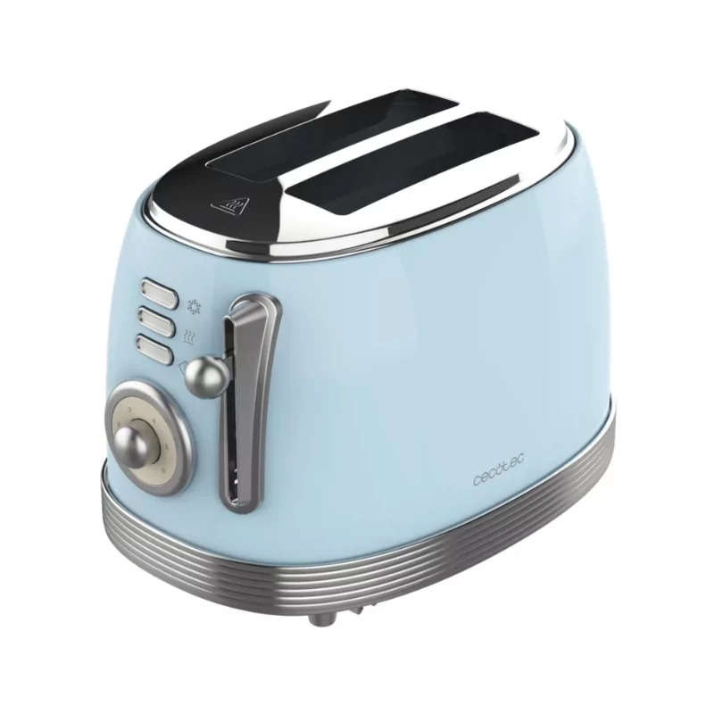 Torradeira Cecotec - ( 850 W - Azul ) Toast&Taste 800 Vintage|Cecotec|8435484032087 Torradeira Cecotec - ( 850 W - Azul ) Toast&Taste 800 Vintage|Cecotec|8435484032087