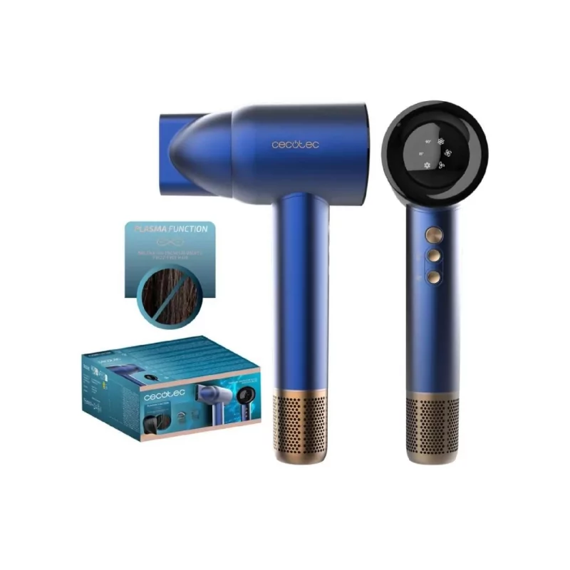 Secador De Cabelo Cecotec - ( 1600 W - Azul ) Ionicare Rockstar Nano Ion Tech|Cecotec|8435771929342 Secador De Cabelo Cecotec - ( 1600 W - Azul ) Ionicare Rockstar Nano Ion Tech|Cecotec|8435771929342