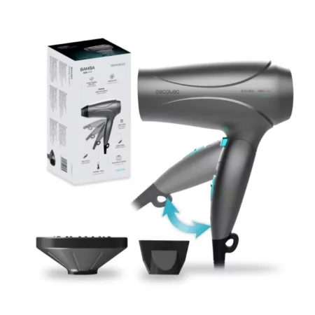 Secador de Cabelo Cecotec - (2400 W - Turquesa) Bamba IoniCare Power&Go|Cecotec|8435484043274