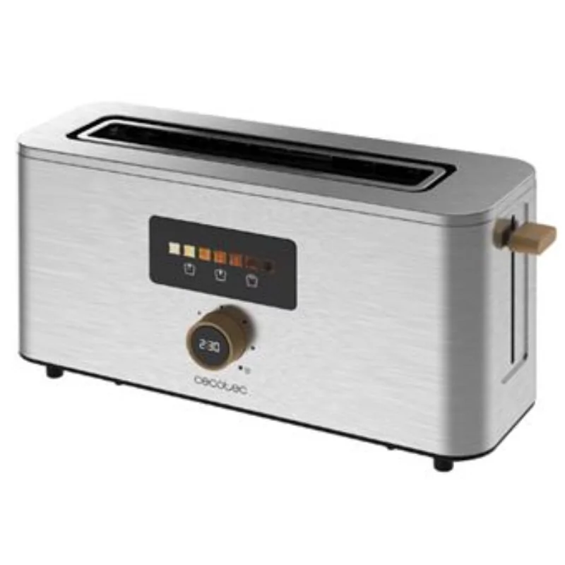 Torradeira Cecotec - ( Aço inoxidável - 1000 W ) Touch&Toast|Cecotec|8435484048453 Torradeira Cecotec - ( Aço inoxidável - 1000 W ) Touch&Toast|Cecotec|8435484048453