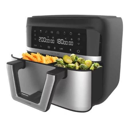 Air Fryer Cecotec Cecofry Dual - 9L - Parede Divisória - 2850W|Cecotec|8435771907081