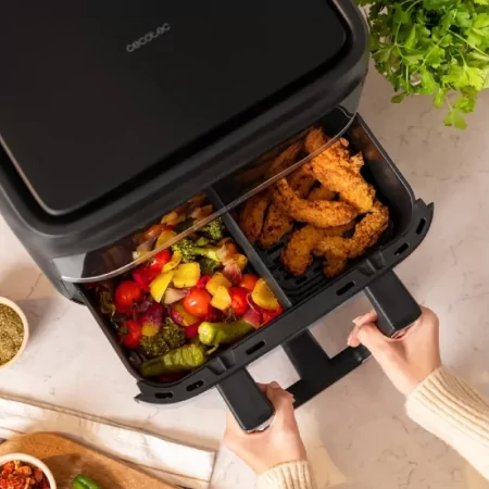 Air Fryer Cecotec Cecofry Dual - 9L - Parede Divisória - 2850W|Cecotec|8435771907081
