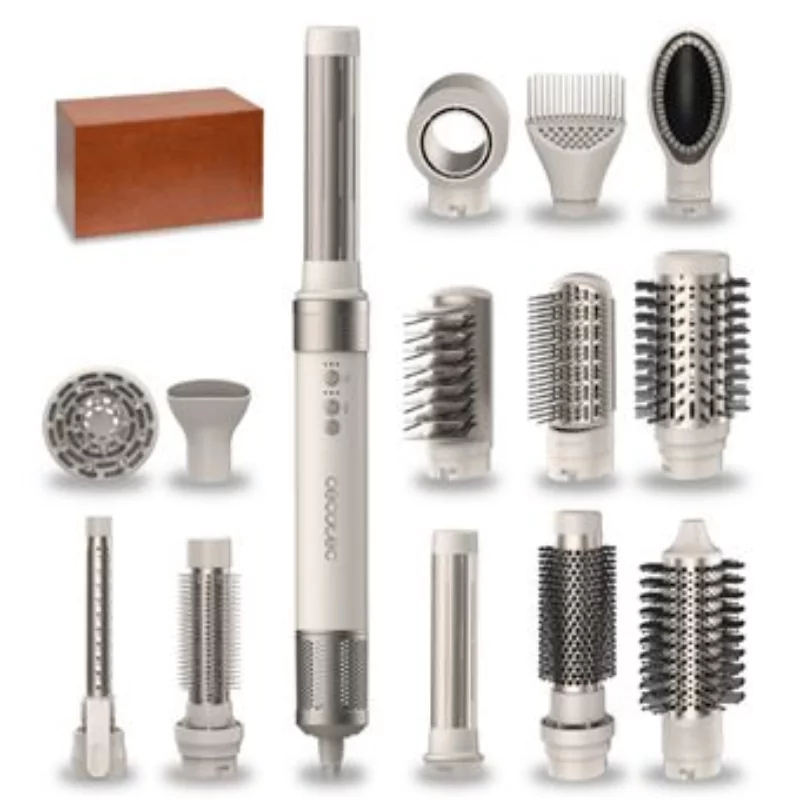 Modelador Cecotec - ( 14 em 1 - 1400 W - Champanhe - 3 temperaturas ) Bamba CeramicCare|Cecotec|8435484002523 Modelador Cecotec - ( 14 em 1 - 1400 W - Champanhe - 3 temperaturas ) Bamba CeramicCare|Cecotec|8435484002523