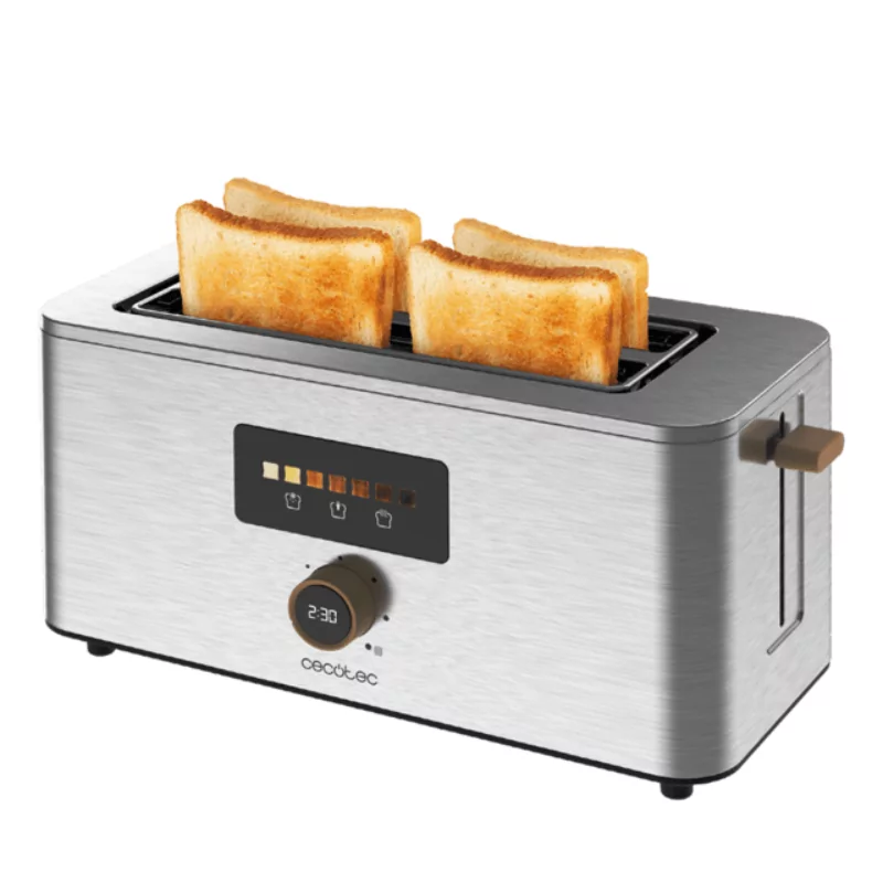 Torradeira Cecotec - ( 1500 W - Slot duplo ) Touch&Toast|Cecotec|8435484048446 Torradeira Cecotec - ( 1500 W - Slot duplo ) Touch&Toast|Cecotec|8435484048446