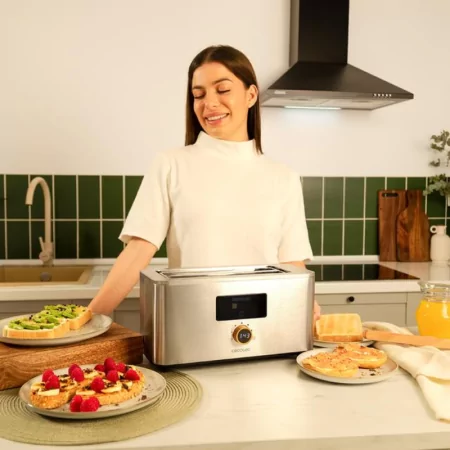 Torradeira Cecotec - ( 1500 W - Slot duplo ) Touch&Toast|Cecotec|8435484048446