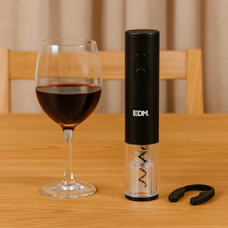Abridor elétrico para garrafas de vinho edm