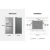 LG GML-861-PYPE Side by Side Refrigerator (No Frost - 178 cm - 508 L - Stainless Steel)