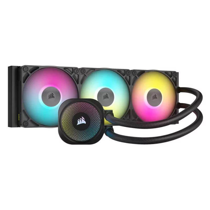 Corsair iCUE LINK TITAN 360 RX RGB AIO – 360mm Liquid Cooler with RGB Lighting and Advanced Performance