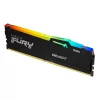 Memória RAM Kingston FURY Beast 16GB DDR5 5200MHz CL36 – Alto Desempenho, Iluminação RGB|Kingston|0740617330908