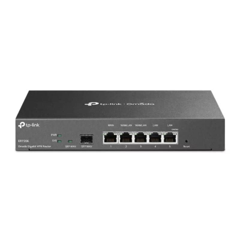 TP-Link TL-ER7206 | Router VPN Gigabit Multi-WAN com Gestão Centralizada Omada SDN|TP-Link|6935364072391 TP-Link TL-ER7206 | Router VPN Gigabit Multi-WAN com Gestão Centralizada Omada SDN|TP-Link|6935364072391