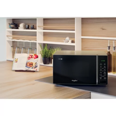Microondas Whirlpool MWP 203 SB – 20L, Grill Quartzo, 700W, 12 Programas Automáticos