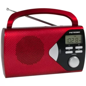METRONIC Rádio Portátil...