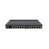 Hub Switch 10 Ptos Mikrotik Rb4011igs+rm 10xgigabit Poe