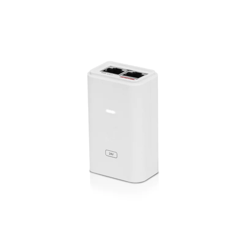 Ubiquiti POE-24-7W-G-WH – Gigabit PoE Injector 24V 0.3A White Ubiquiti POE-24-7W-G-WH – Gigabit PoE Injector 24V 0.3A White