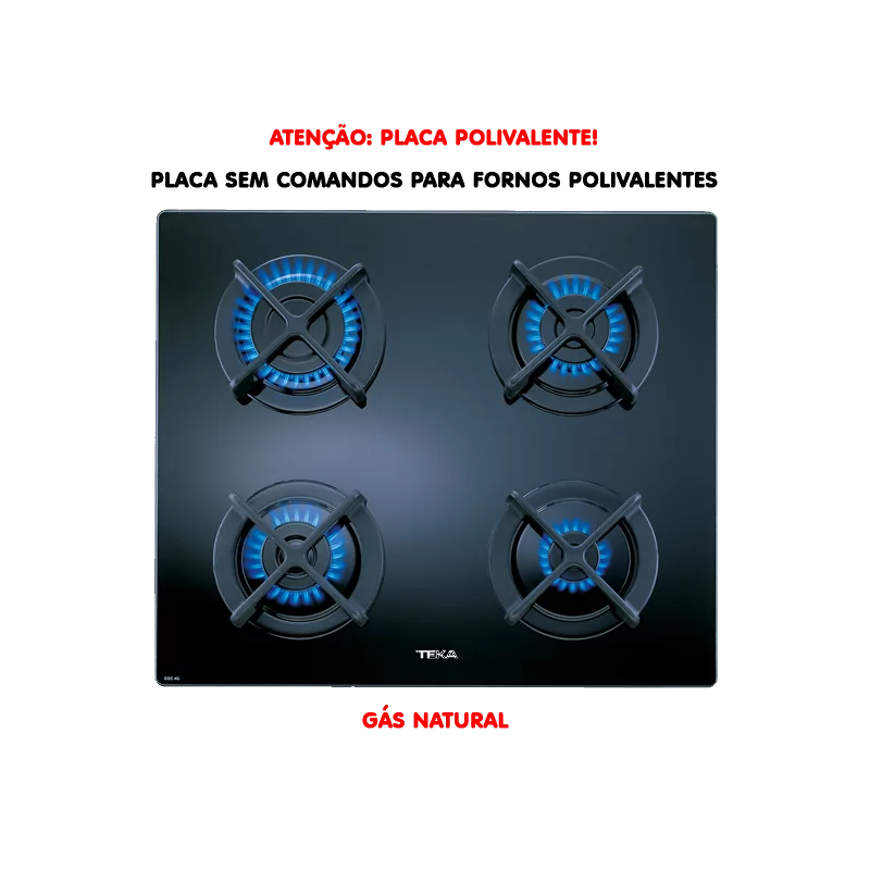 TEKA Multipurpose Gas Hob - CGC 60 4G AI AL - Natural Gas