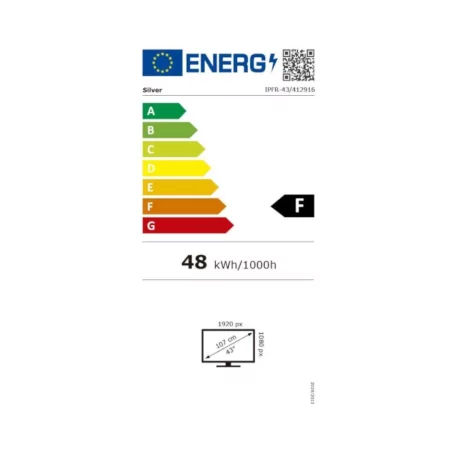 Smart TV Silver 43" LED - (Full HD - Frameless) - 412916