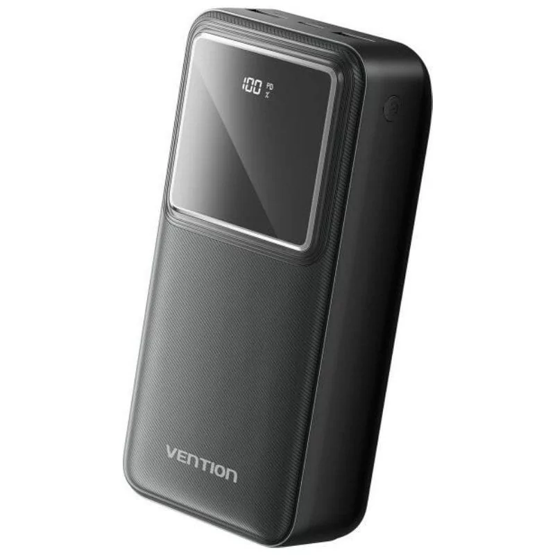 Powerbank 30000Mah Vention 22.5W Preta|Vention|6922794785625 Powerbank 30000Mah Vention 22.5W Preta|Vention|6922794785625