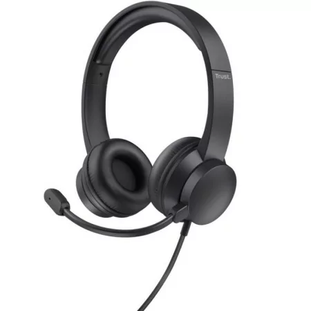 Headset Trust HS-201 USB com Microfone Preto|Trust|8713439253733