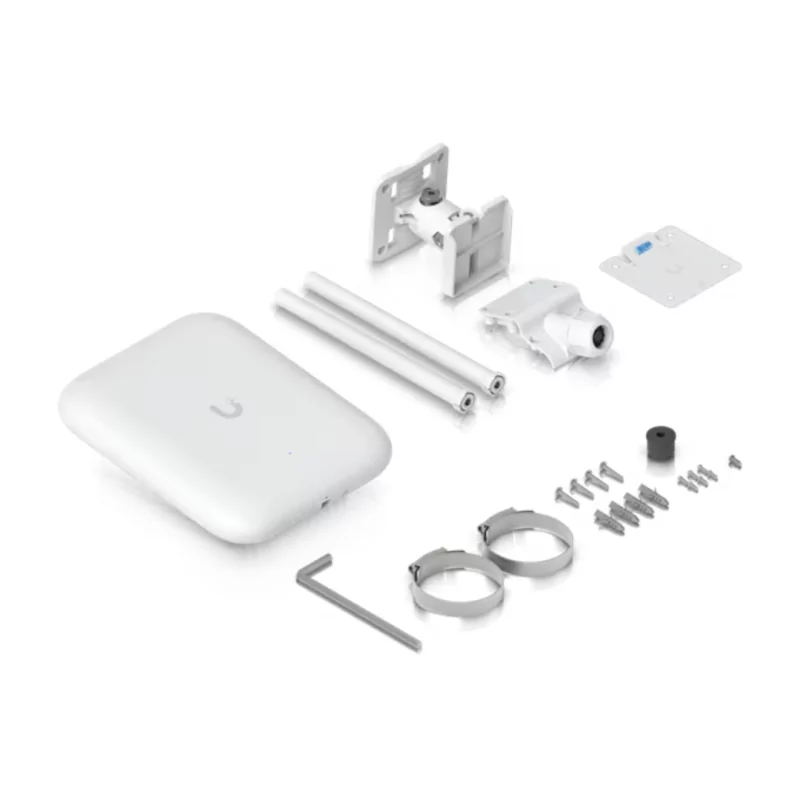 Punto de Acceso Ubiquiti U7 Pro Outdoor - (Wi-Fi 7 - 8600 Mbit/s - Exterior - PoE - Blanco)