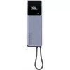 Power Bank Xiaomi 10000mAh com Cabo Integrado – (165W, Cinzento)|Xiaomi|6941812743614