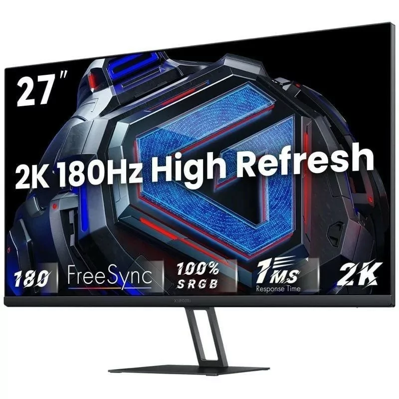 Monitor Gaming Xiaomi G27Qi 27" QHD, 1ms, 180Hz, IPS, Preto|Xiaomi|6941948703230 Monitor Gaming Xiaomi G27Qi 27" QHD, 1ms, 180Hz, IPS, Preto|Xiaomi|6941948703230