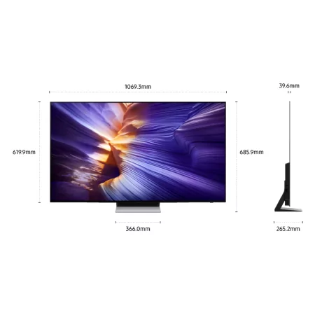 Smart TV Samsung 48" OLED 4K – TQ48S90FAEXXC (Tizen OS, HDR10+, Dolby Atmos, Gaming Hub)|Samsung|8806097079439