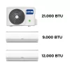 HTW Multisplit Kit (2x1) - 21000 BTU IX41B2R32 (9000BTU + 12000BTU IX21D5)