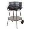 Semi-Open Charcoal Barbecue – (With Wheels - Ø51 cm x 75cm) | BASICS