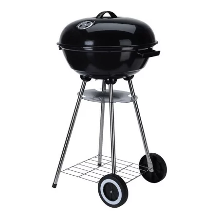 Churrasqueira a Carvão com Tampa e Rodas – Ø46 x 84 cm | BBQ Collection