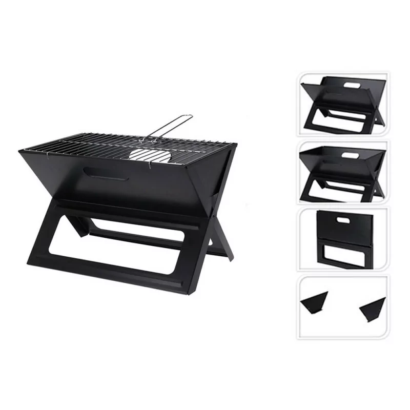 BASICS Portable Barbecue Grill - (Foldable - 45x30x35cm)