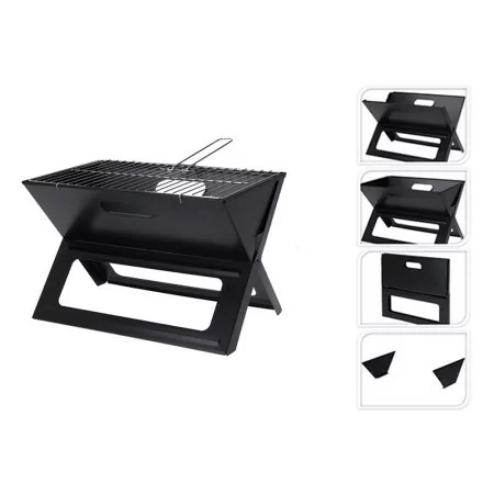 BASICS Portable Barbecue Grill - (Foldable - 45x30x35cm)