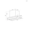 Built-in Extractor Hood Haier HAPY6CBS4BG (60cm - 626m³/h)
