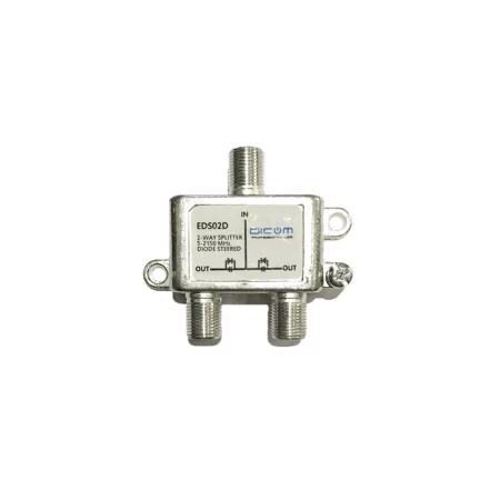 Repartidor Satelite 2 Vias com Protecçao de Diodo Dicom / Daxis