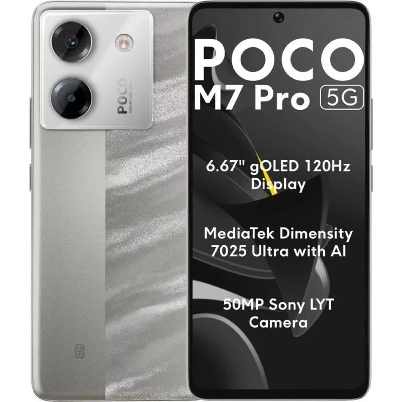 Smartphone Xiaomi Poco M7 Pro (8GB - 256GB) - Prata|Xiaomi|6932554400859 Smartphone Xiaomi Poco M7 Pro (8GB - 256GB) - Prata|Xiaomi|6932554400859