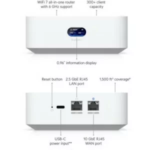 Ubiquiti UX7 Gateway WiFi 7...