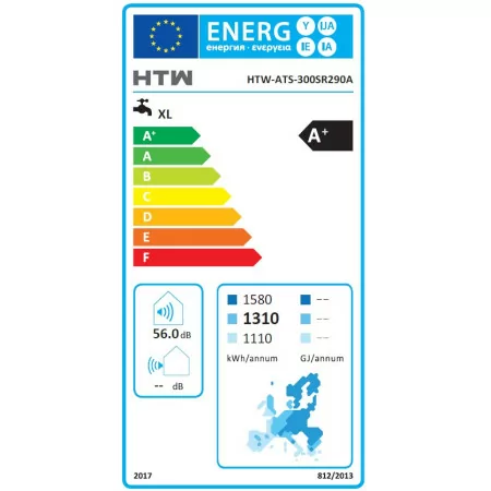 HTW Heat Pump HTWATS300SR290A (300L - Class A+)