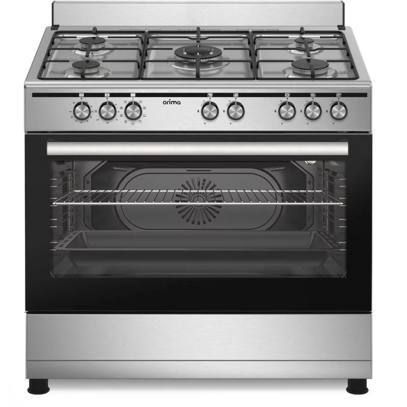 Orima Gas Stove - (98L - 5 Burners - Gray) - OR961XE