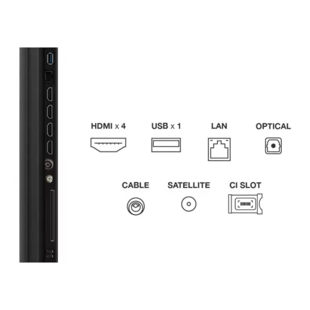 Smart TV TCL 55 QLED-MiniLED 55C7K - Google TV - 4K UHD