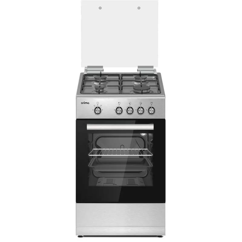 Cocina Orima OR-544-X | 4 Quemadores Gas - 54L | Gas Butano + Kit Injetores Gas Natural