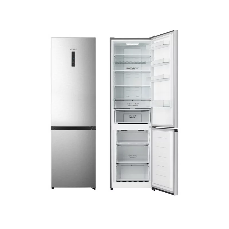 Edesa No Frost Combined Refrigerator - 336 L - 200cm - Stainless Steel | EFC-2035 NF EX Edesa No Frost Combined Refrigerator - 336 L - 200cm - Stainless Steel | EFC-2035 NF EX
