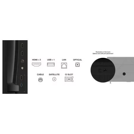 Smart TV TCL 65" LED - (165cm - Google TV - 4K) - 65P6K|TCL|5901292528379