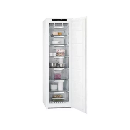 Arca Congeladora Vertical AEG - 204L - No Frost - Classe E - Branca - ABE818E6NS